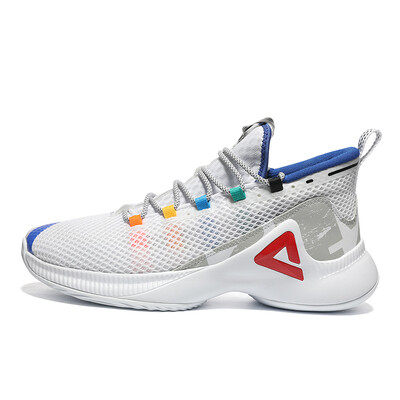 PEAK bărbați pantofi de baschet P-MOTIVE pernă respirabilă pantofi sport purtabili în aer liber pantofi sport anti-alunecare EW02071A