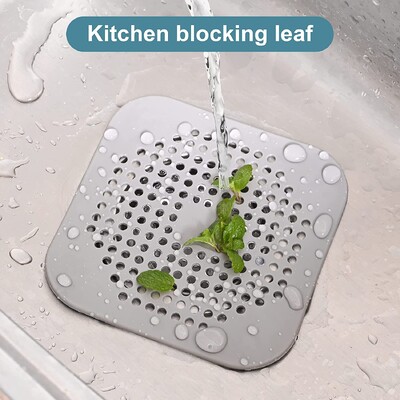 1/2/3/5 buc. Capac de scurgere de duș pentru captarea părului pentru a împiedica părul să coboare prin scurgere Opritor de păr din silicon cu ventuză