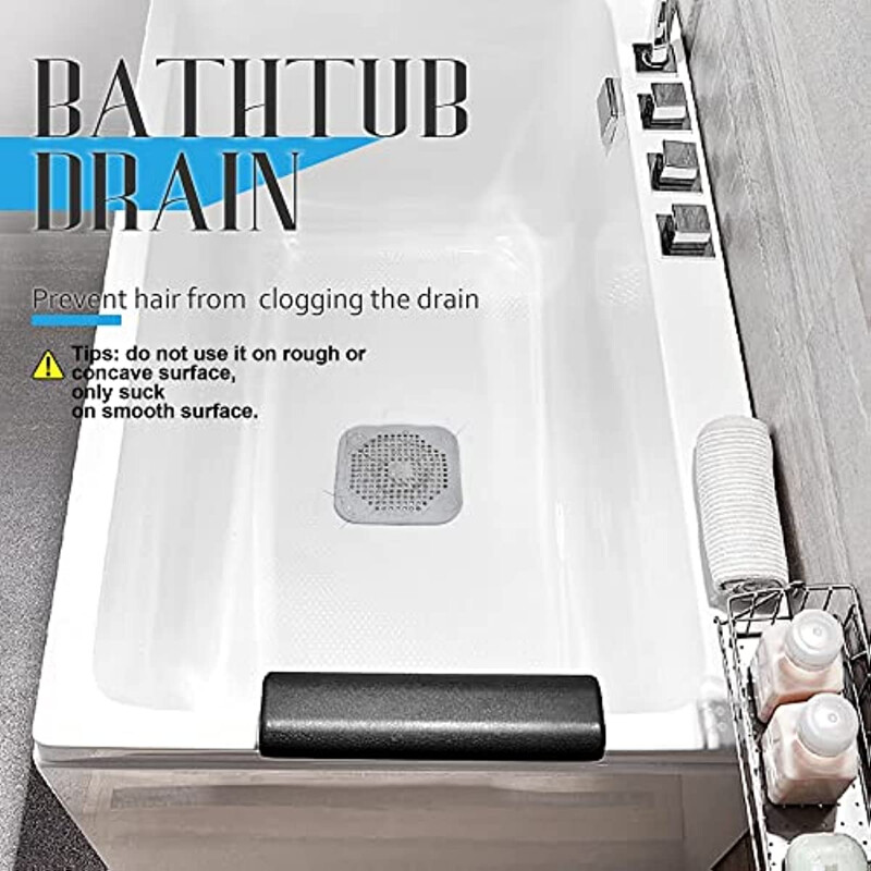 1/2/3/5 buc. Capac de scurgere de duș pentru captarea părului pentru a împiedica părul să coboare prin scurgere Opritor de păr din silicon cu ventuză