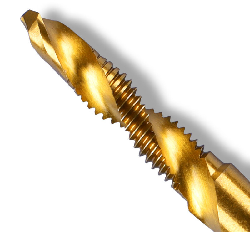 Nauji titanu dengti šešiabriauniai HSS sriegio metriniai sriegio grąžtai Sraigtinių mašinų junginys M3 M4 M5 M6 M8 M10 rankiniai įrankiai