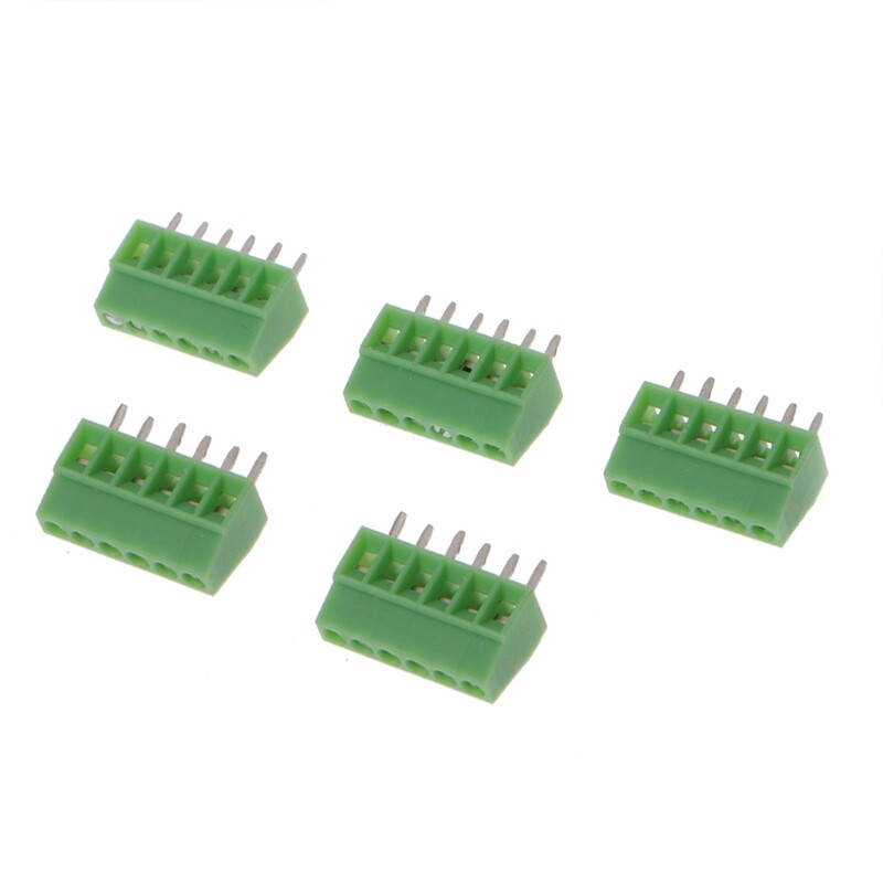 10 vnt 2Pin-10Pin Sraigtinis PCB montuojamas gnybtų blokų jungtis 2,54mm