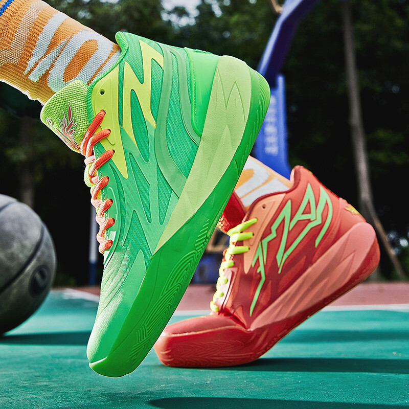 Aukštos kokybės Lamelo Ball 2 kartos krepšinio batai Aktualūs kovos neslidūs nauji sportiniai batai vyrams ir moterims