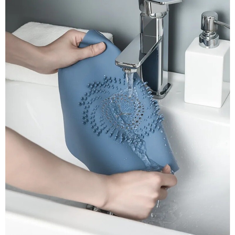 Blokavimą stabdantis plaukų gaudiklis ir kamštis, kamštis gaudyklė dušo grindų kanalizacijos dangčiai kriauklės sietelis filtras vonios kambario virtuvės priedai 1vnt