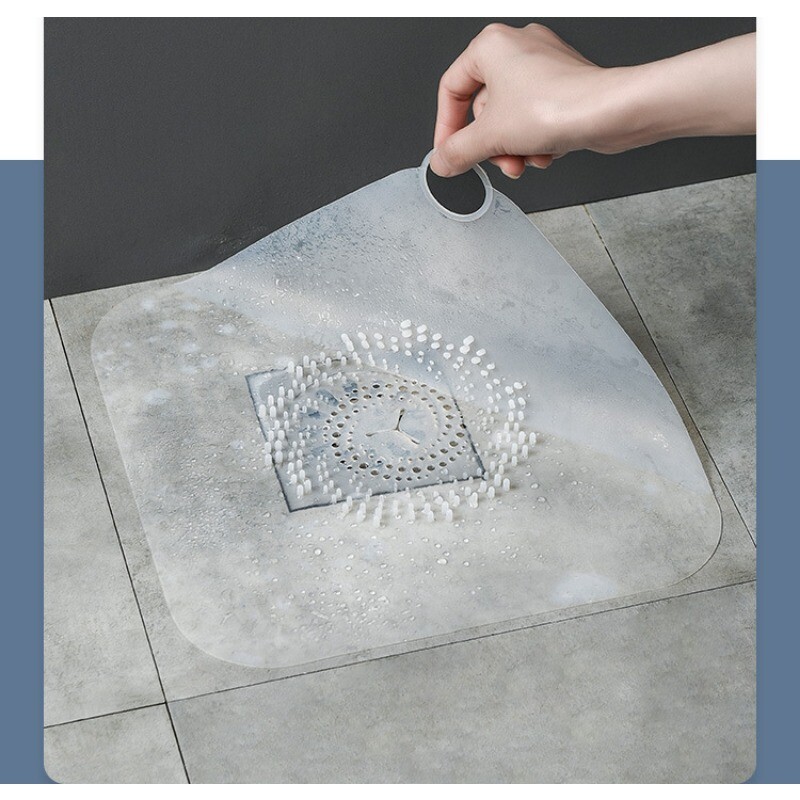 Blokavimą stabdantis plaukų gaudiklis ir kamštis, kamštis gaudyklė dušo grindų kanalizacijos dangčiai kriauklės sietelis filtras vonios kambario virtuvės priedai 1vnt