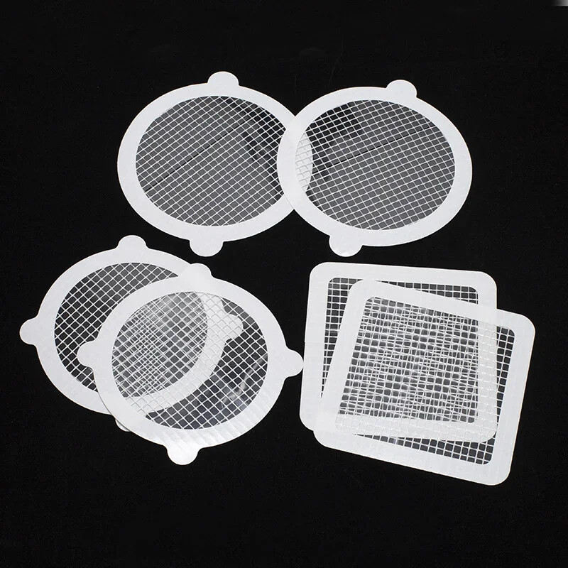 Vienkartinis antiblokavimo filtras grindų kanalizacijos lipdukas tinklinis plaukų gaudiklis Kamštis dušo kanalizacijos dangtis vonios kambarys virtuvės kriauklės blokatorius