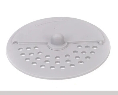 Plaukų filtras kriauklės kanalizacijos dangtis Dezodoravimas drenažo išleidimo angos preso tipas Sukamas reguliuojamas grindų nutekėjimas dušo nutekėjimo plaukų gaudyklė