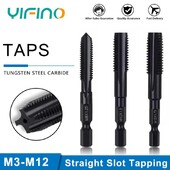 m4m5m6m8m12 Cap de mașină cu tijă hexagonală Perforare cu fantă dreaptă Burghiu electric de mână Burghiu electric