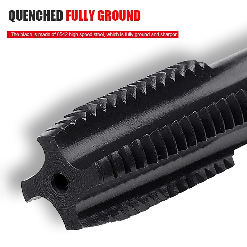 m4m5m6m8m12 Cap de mașină cu tijă hexagonală Perforare cu fantă dreaptă Burghiu electric de mână Burghiu electric