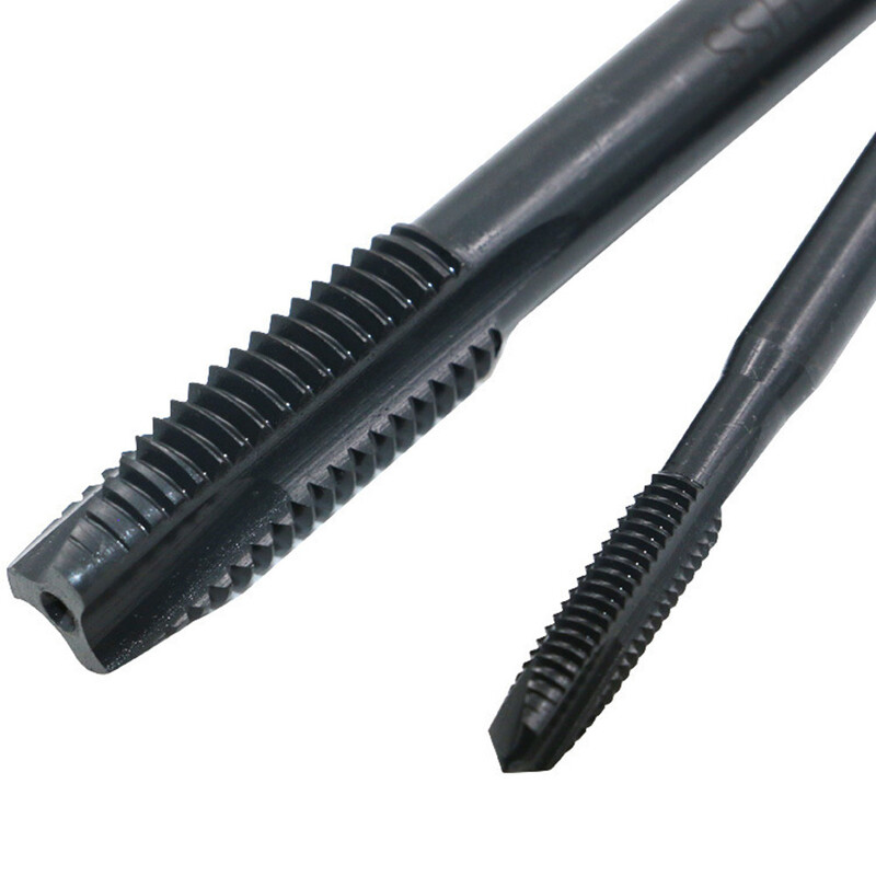 7gab. Taisns Flute Tap HSS Mašīnas Skrūves vītnes Metriskā Spraudņa Tapurbis M3 M4 M5 M6 M8 M10 M12 Metālapstrādes vītņgriezes rīks