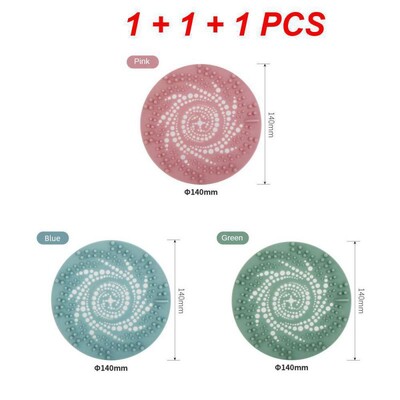 Silikono kanalizacijos koštuvas Buitinis dušo grindų filtras kriauklės sieteliai Plaukų gaudyklė virtuvei Vonios kambario priedai