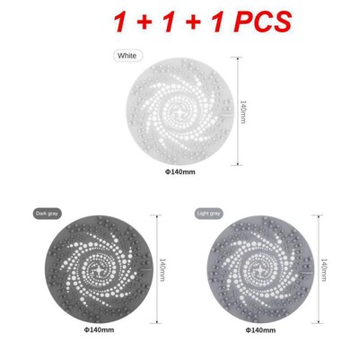 Silikono kanalizacijos koštuvas Buitinis dušo grindų filtras kriauklės sieteliai Plaukų gaudyklė virtuvei Vonios kambario priedai