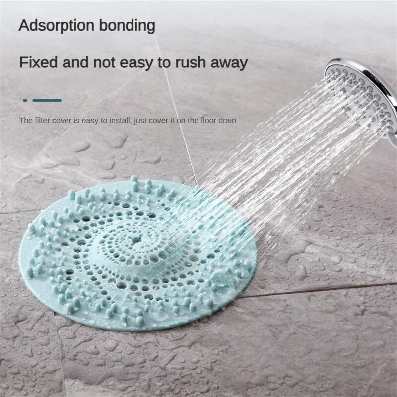 Silikono kanalizacijos koštuvas Buitinis dušo grindų filtras kriauklės sieteliai Plaukų gaudyklė virtuvei Vonios kambario priedai