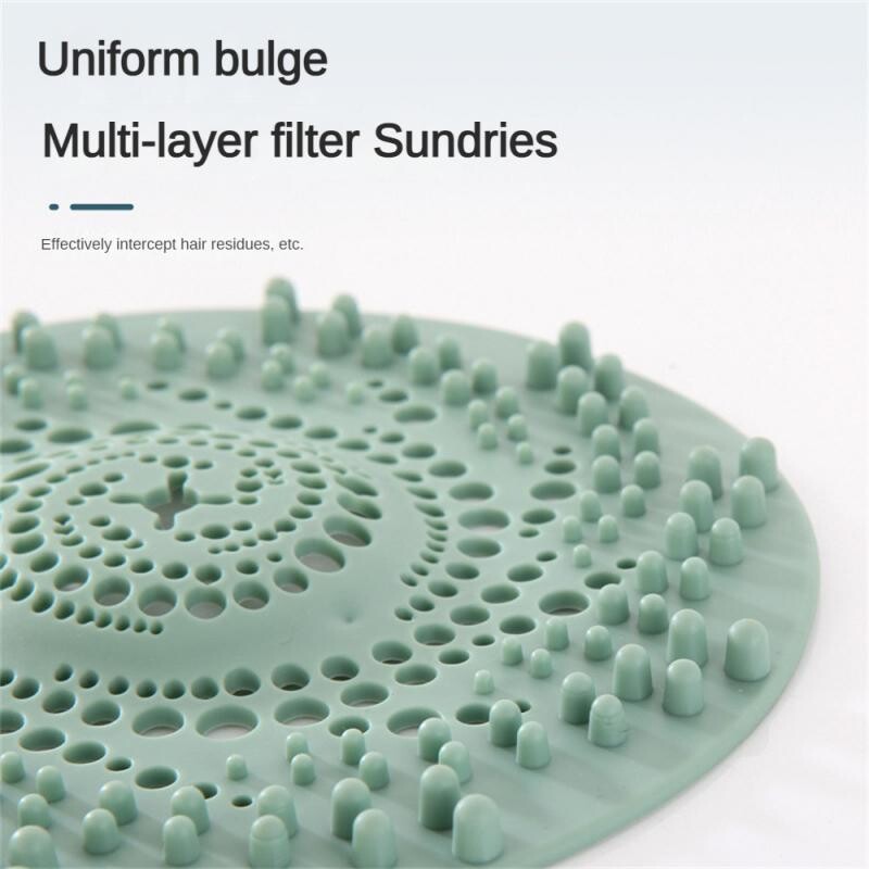 Silikono kanalizacijos koštuvas Buitinis dušo grindų filtras kriauklės sieteliai Plaukų gaudyklė virtuvei Vonios kambario priedai