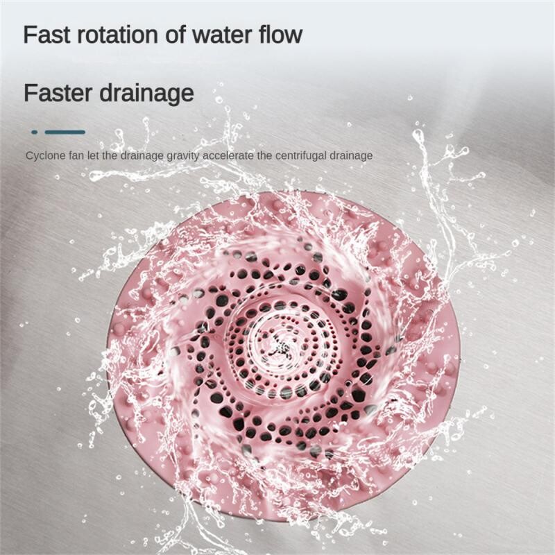 Silikono kanalizacijos koštuvas Buitinis dušo grindų filtras kriauklės sieteliai Plaukų gaudyklė virtuvei Vonios kambario priedai