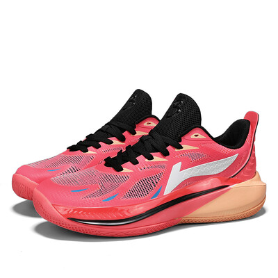 2024, noi bărbați ușori, cu rechin alb, poartă pantofi de baschet anti-alunecare respirabili, pantofi sport pentru studenți