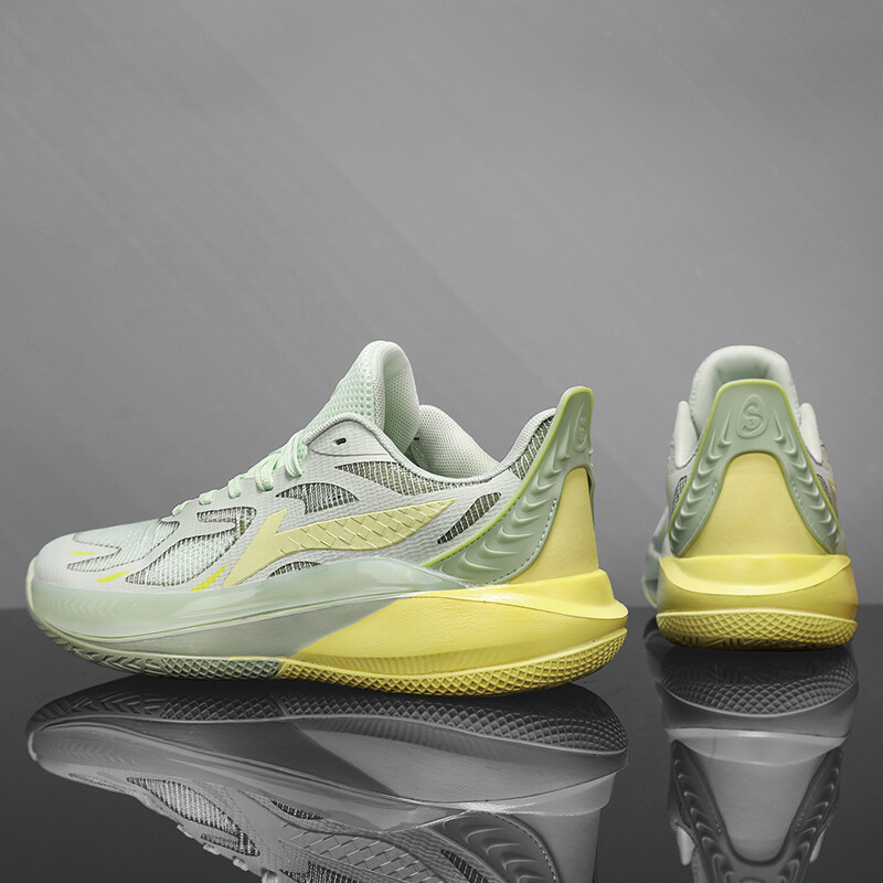 2024, noi bărbați ușori, cu rechin alb, poartă pantofi de baschet anti-alunecare respirabili, pantofi sport pentru studenți