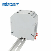 1Pcs UKH150 Високотоков винт UK Terminal Напречно сечение 150 mm² Кабелен проводник Електрически съединител Клемни блокове за DIN шина UKH 150