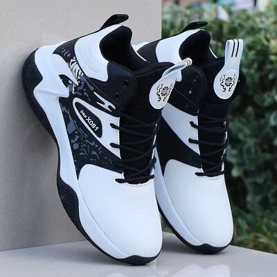 Pantofi de baschet de marcă pentru bărbați Pantofi sport înalți Amortizare Hombre Athletic sapato masculino Pantofi negru confortabili pentru bărbați