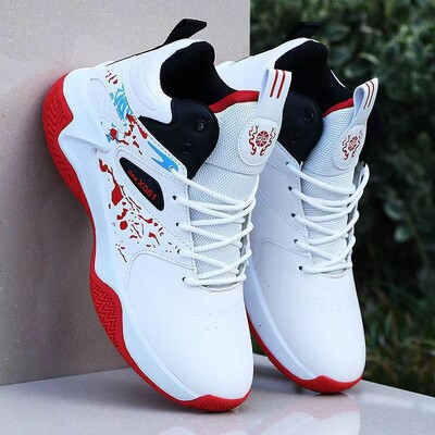 Pantofi de baschet de marcă pentru bărbați Pantofi sport înalți Amortizare Hombre Athletic sapato masculino Pantofi negru confortabili pentru bărbați