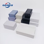 Korpusa korpuss Plastmasas projekta kastes shēmas plates projekts Elektroniskā DIY vadu sadales kārbas Korpusa korpusa vadības kārbas