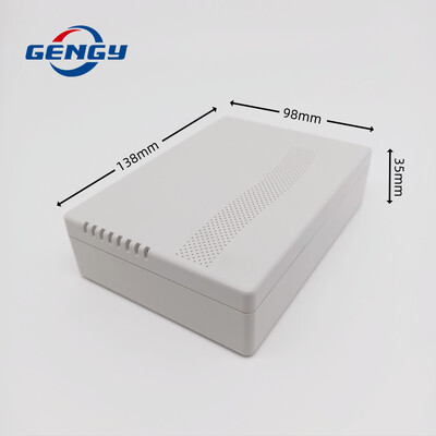 Korpusa korpuss Plastmasas projekta kastes shēmas plates projekts Elektroniskā DIY vadu sadales kārbas Korpusa korpusa vadības kārbas