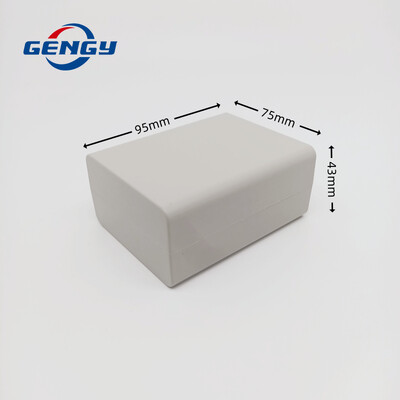 Korpusa korpuss Plastmasas projekta kastes shēmas plates projekts Elektroniskā DIY vadu sadales kārbas Korpusa korpusa vadības kārbas