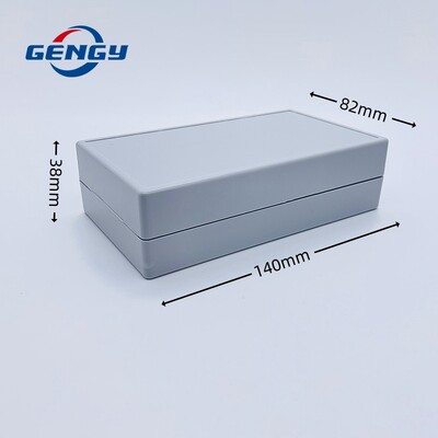 Korpusa korpuss Plastmasas projekta kastes shēmas plates projekts Elektroniskā DIY vadu sadales kārbas Korpusa korpusa vadības kārbas