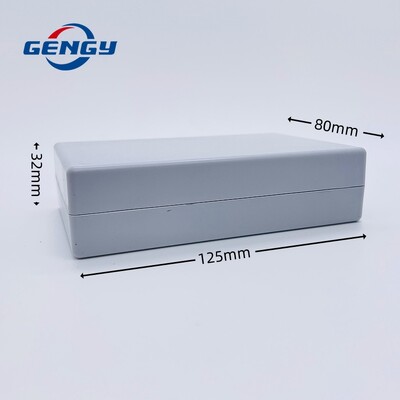 Korpusa korpuss Plastmasas projekta kastes shēmas plates projekts Elektroniskā DIY vadu sadales kārbas Korpusa korpusa vadības kārbas