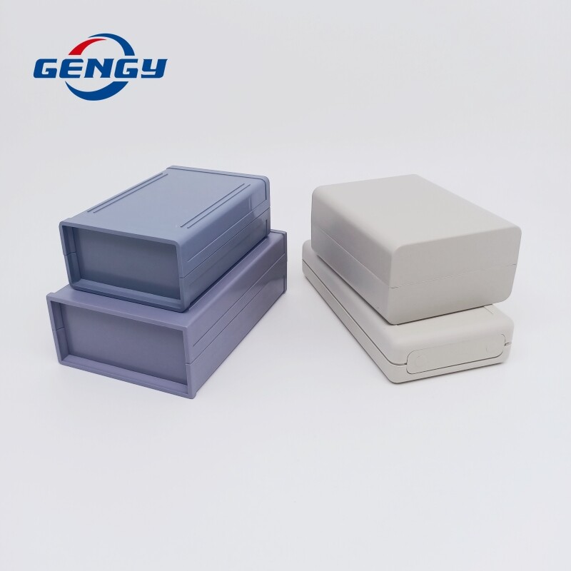 Korpusa korpuss Plastmasas projekta kastes shēmas plates projekts Elektroniskā DIY vadu sadales kārbas Korpusa korpusa vadības kārbas