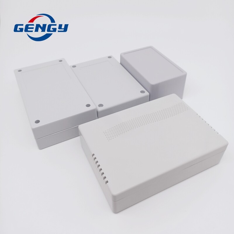 Korpusa korpuss Plastmasas projekta kastes shēmas plates projekts Elektroniskā DIY vadu sadales kārbas Korpusa korpusa vadības kārbas