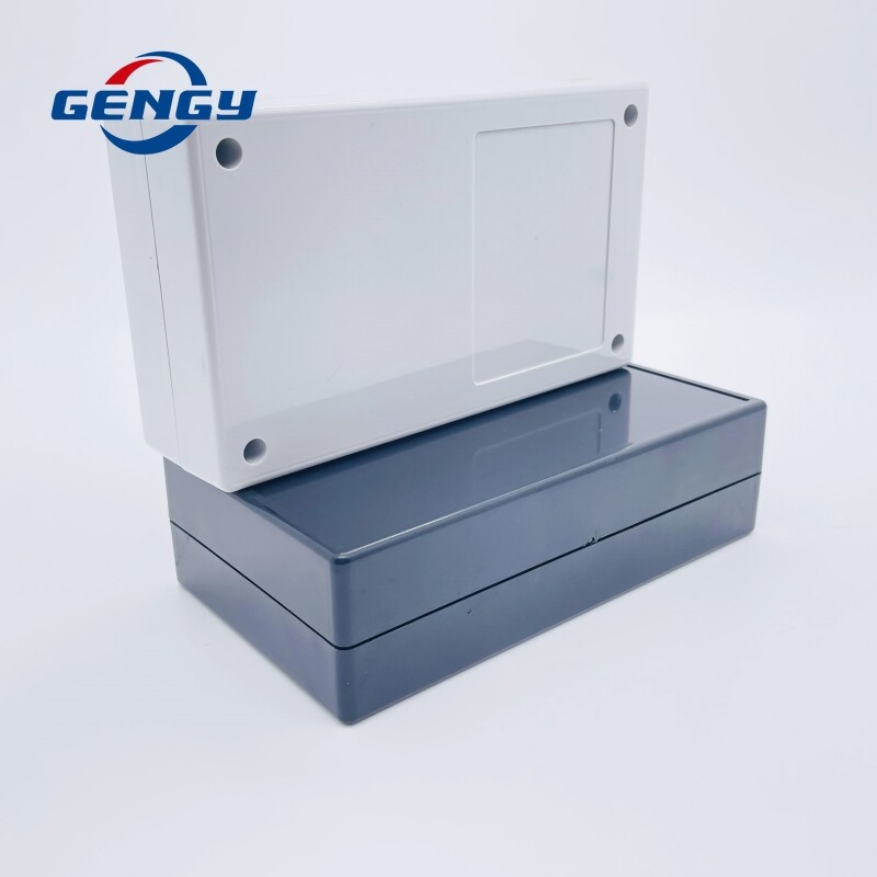 Korpusa korpuss Plastmasas projekta kastes shēmas plates projekts Elektroniskā DIY vadu sadales kārbas Korpusa korpusa vadības kārbas