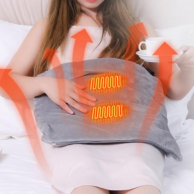 Pernă încălzită Pernă electrică portabilă confortabilă Încălzitor de mâini Pernă pentru scaun încălzită 3 setări de căldură Pernă pentru perna de acasă