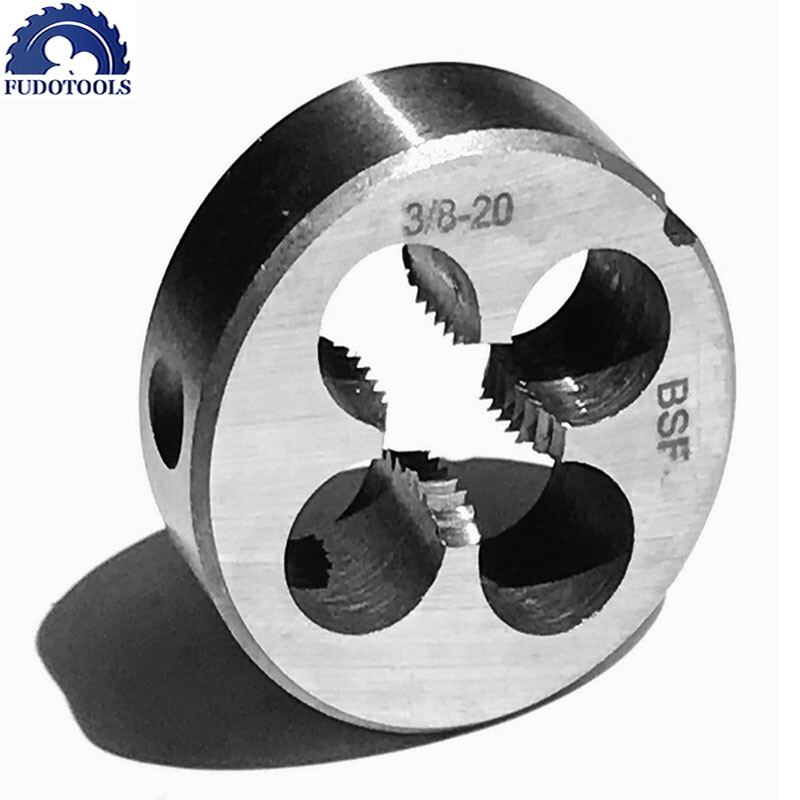 Nemokamas 9Sicr plieno, pagaminto BSF 3/8"-20 rankinio sriegimo ir štampavimo dešinės rankos, pristatymas, skirtas plieno geležies aliuminio vario ruošinio sriegiams gaminti