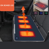 5 V USB gulēšanas elektriskais apsildes spilventiņš, apsildāms spilvens, aukstumizturīgs, 3 līmeņu temperatūra āra kempingam, apsildāms elektriskais paklājiņš