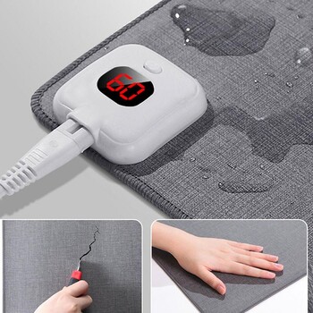 Μεγάλο θερμαινόμενο ποντίκι υπολογιστή Gaming MousePad Αδιάβροχο χαλάκι ποντικιού Gamer Mause χαλί Επιτραπέζιο υπολογιστή γραφείου πληκτρολόγιο