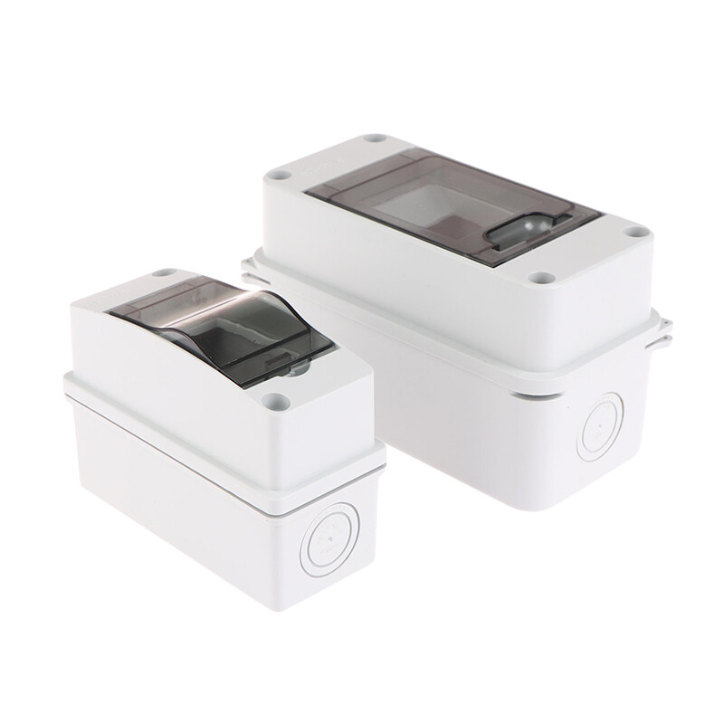 Āra ūdensnecaurlaidīgas elektriskās sadales kārbas strāvas slēdzis MCB strāvas plastmasas savienojuma vadu kārbas barošanas avots