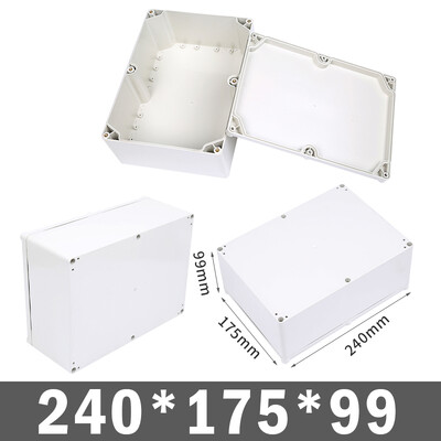 B típusú vízálló műanyag házdoboz elektronikus projektműszerház Elektromos projektdoboz kültéri csatlakozódoboz ház