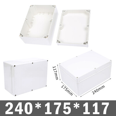 B típusú vízálló műanyag házdoboz elektronikus projektműszerház Elektromos projektdoboz kültéri csatlakozódoboz ház