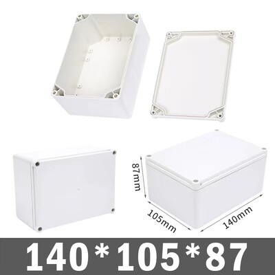 B típusú vízálló műanyag házdoboz elektronikus projektműszerház Elektromos projektdoboz kültéri csatlakozódoboz ház