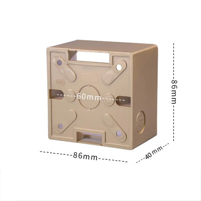 86 Tip Cutie practică de instalare externă standard Cutii de joncțiune de sârmă montate pe perete pentru carcasă priză întrerupător electric