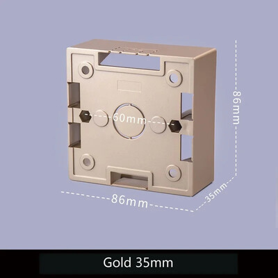 86 Tip Cutie practică de instalare externă standard Cutii de joncțiune de sârmă montate pe perete pentru carcasă priză întrerupător electric