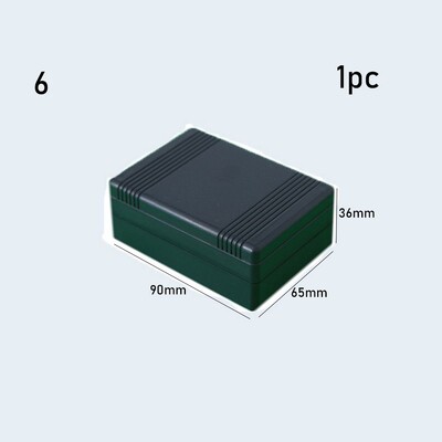 1 ks vysoko kvalitný biely ABS plastový vodotesný kryt, projektový elektronický projektový box, puzdro na prístroje, 8 veľkostí