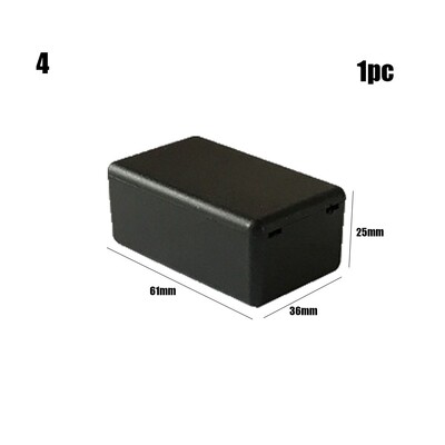 1 ks vysoko kvalitný biely ABS plastový vodotesný kryt, projektový elektronický projektový box, puzdro na prístroje, 8 veľkostí
