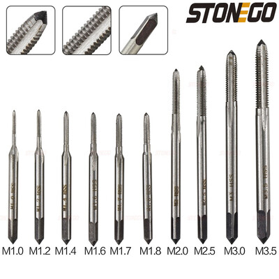 Σετ τρυπανιών βρύσης STONEGO 5/7/10 ΤΕΜ HSS6542 M1 M1.2 M1.4 M1.6 M1.7 M1.8 M2 M2.5 M3 M3.5 Μετρική βρύση με σπειρώματα