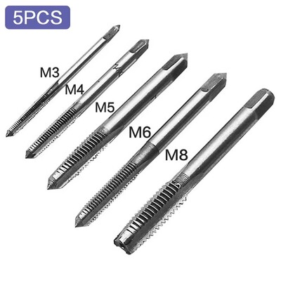 STONEGO 5/7/10PCS srieginių grąžtų rinkinys HSS6542 M1 M1.2 M1.4 M1.6 M1.7 M1.8 M2 M2.5 M3 M3.5 Metrinis sriegis