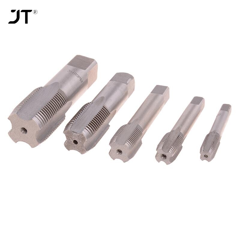 G1/8 1/4 3/8 1/2 3/4 HSS konusveida caurules krāns BSP metāla skrūvējamo vītņu griešanas rīks