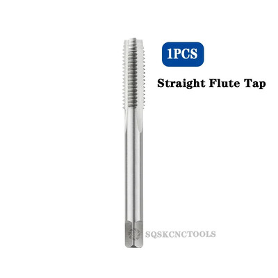 Augstas kvalitātes HSS mašīnas spraudņa krāna metriskā skrūvējamā krāna urbjmašīna ar vītni