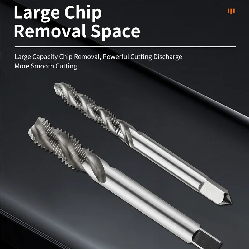 Augstas kvalitātes HSS mašīnas spraudņa krāna metriskā skrūvējamā krāna urbjmašīna ar vītni