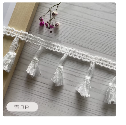  10 metrų ilgio kutas medvilninis siūlas šluota nėriniai Drabužiai patalynė Sofa Užuolaidų siuvimo priedai 