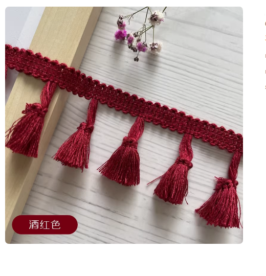  10 metrų ilgio kutas medvilninis siūlas šluota nėriniai Drabužiai patalynė Sofa Užuolaidų siuvimo priedai 